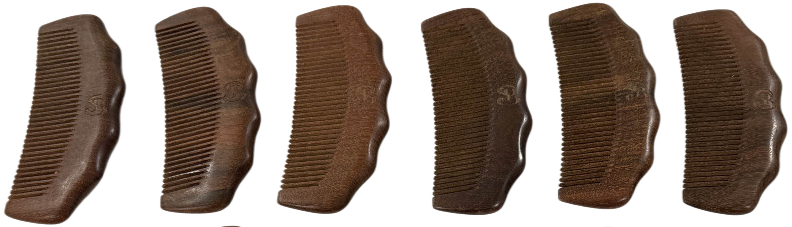 SickBeard Knuckle Beard Comb Natural Wood Variations